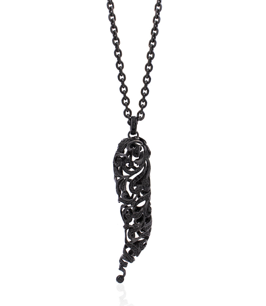 "TALISMAN" — hand-carved cameo necklace by AMEDEO