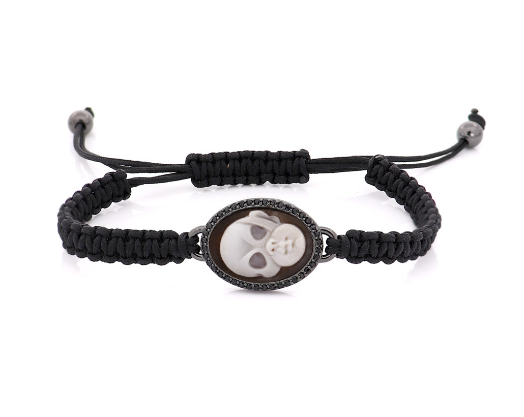 "ALIEN MONKEY" — hand-carved cameo bracelet by AMEDEO