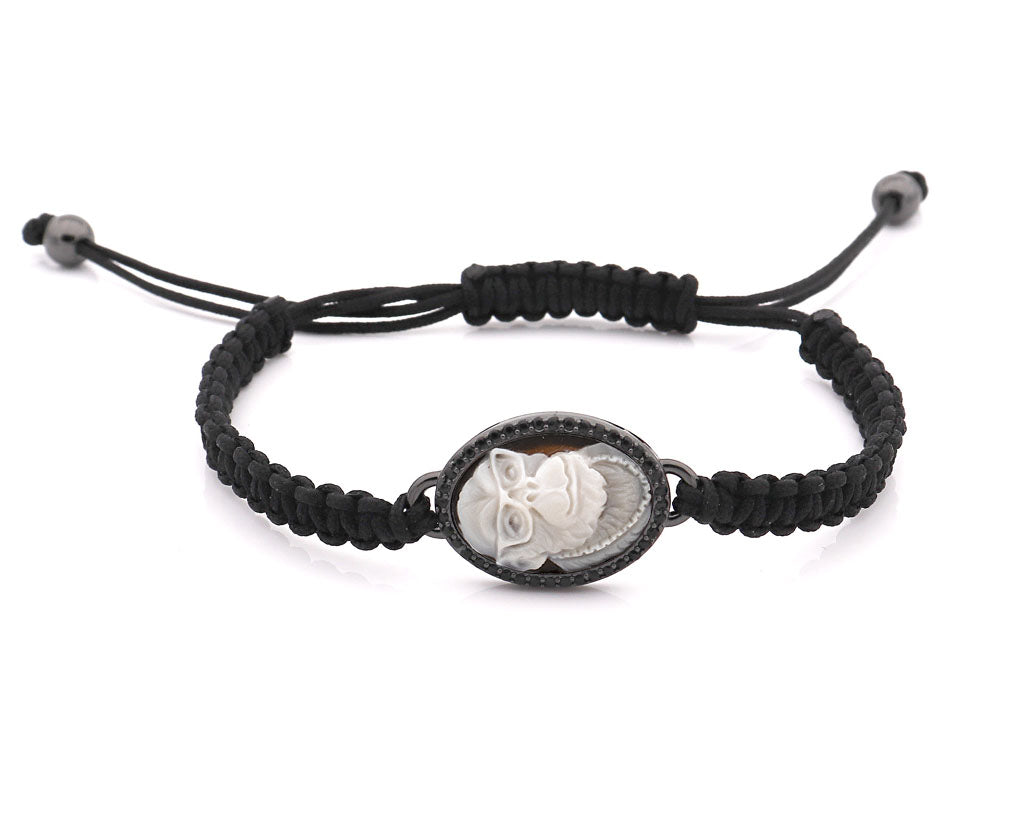 "RAPPER" — hand-carved cameo bracelet by AMEDEO
