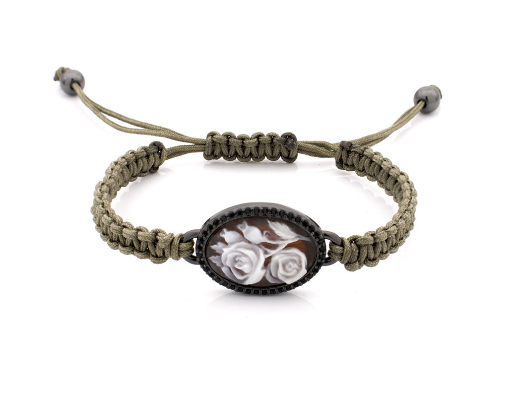 "SPRING" — hand-carved cameo bracelet by AMEDEO