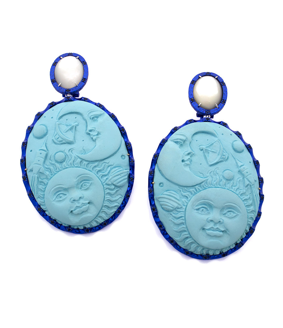 "AstroVal" - Cobalt Blue