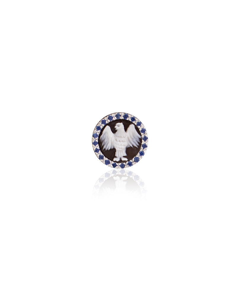"EAGLE" — hand-carved cameo watch studs by AMEDEO
