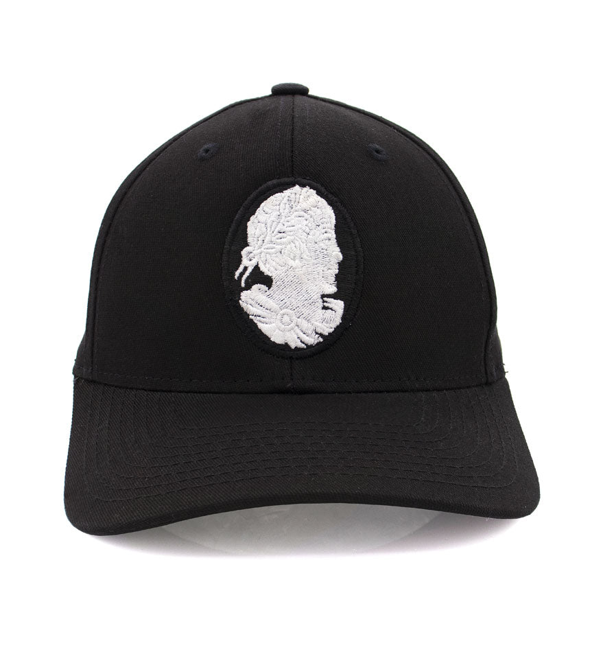 "ROMAN EMPEROR" — hand-carved cameo cameo cap by AMEDEO