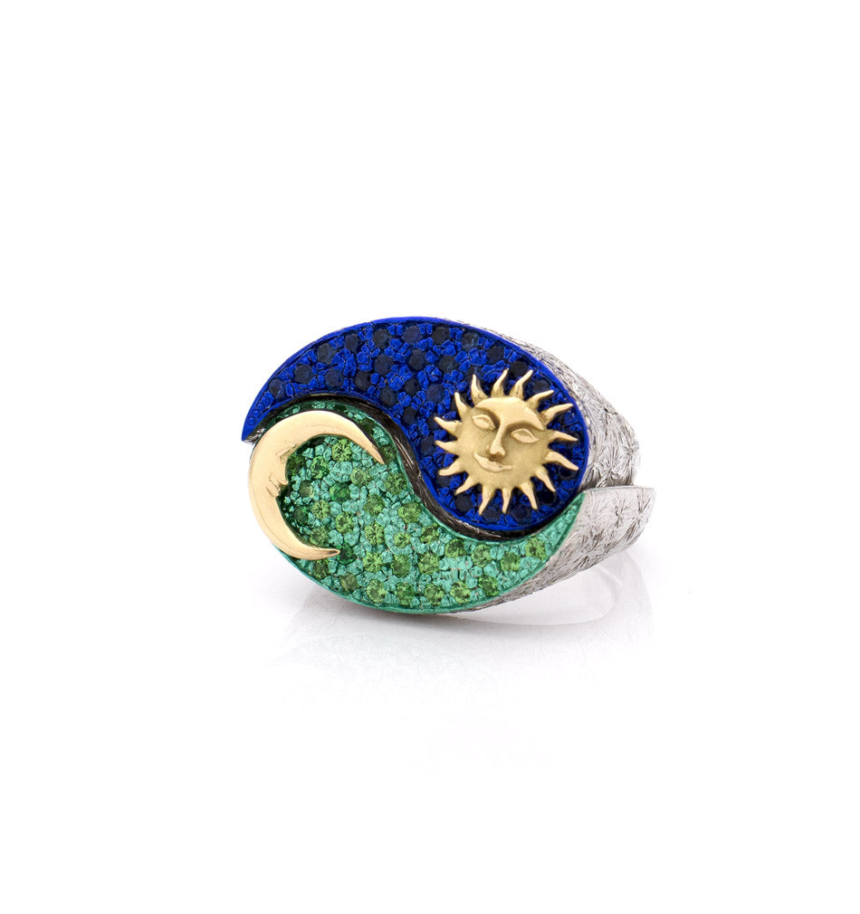 "CUDDLES" BLUE & GREEN