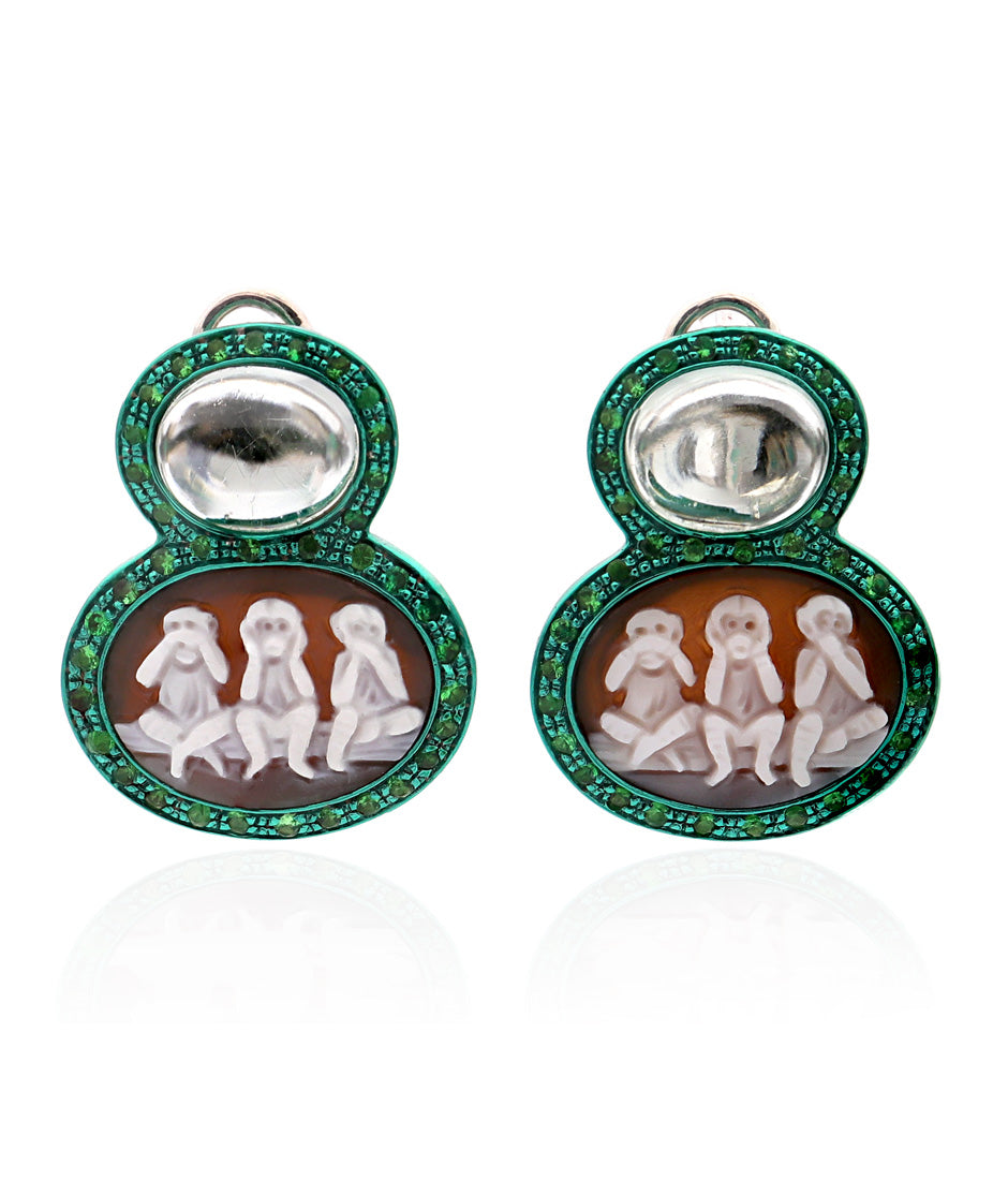 COUTURE "WISE MONKEYS" - GREEN