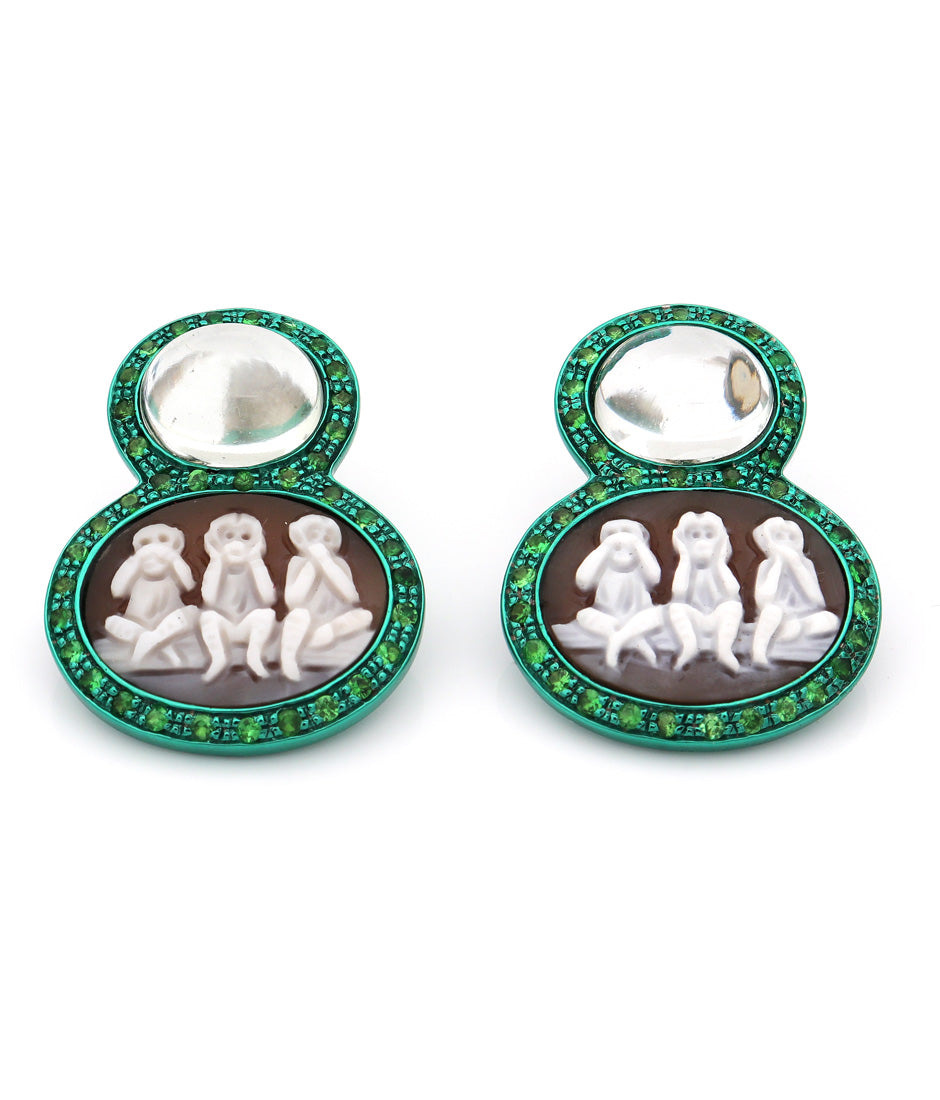 COUTURE "WISE MONKEYS" - GREEN