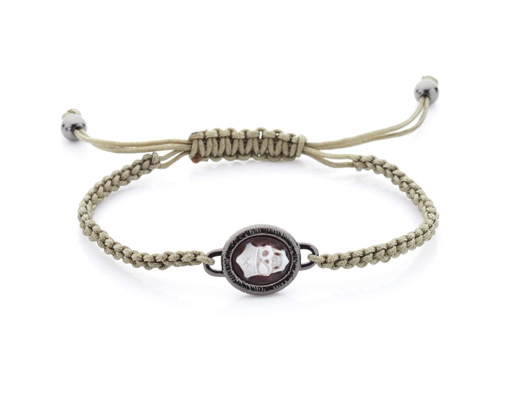 "PIRATE" — hand-carved cameo bracelet by AMEDEO