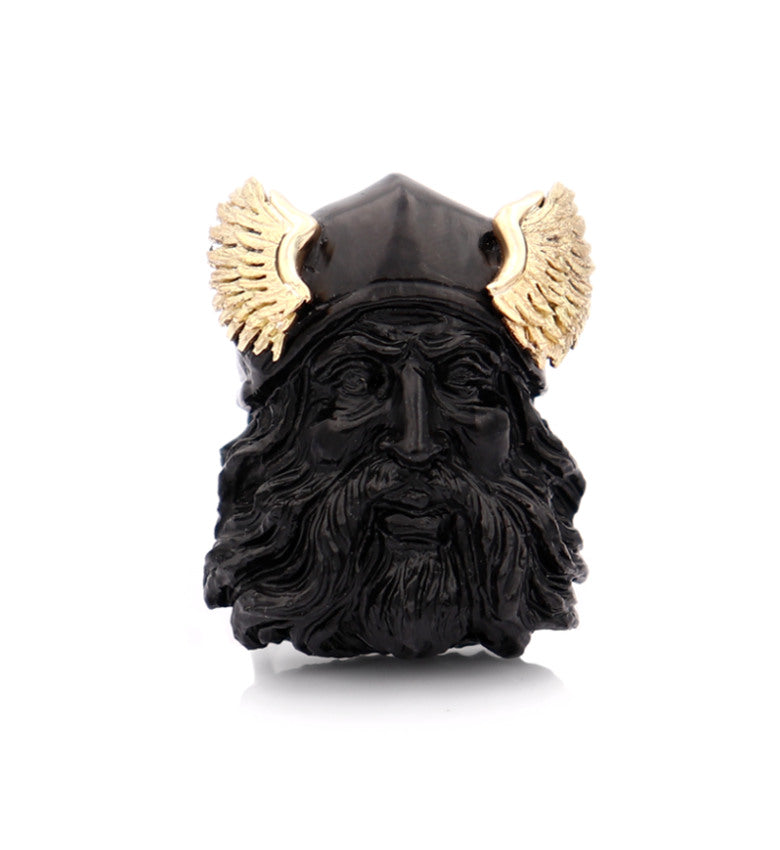 "ODIN" — hand-carved cameo ring by AMEDEO