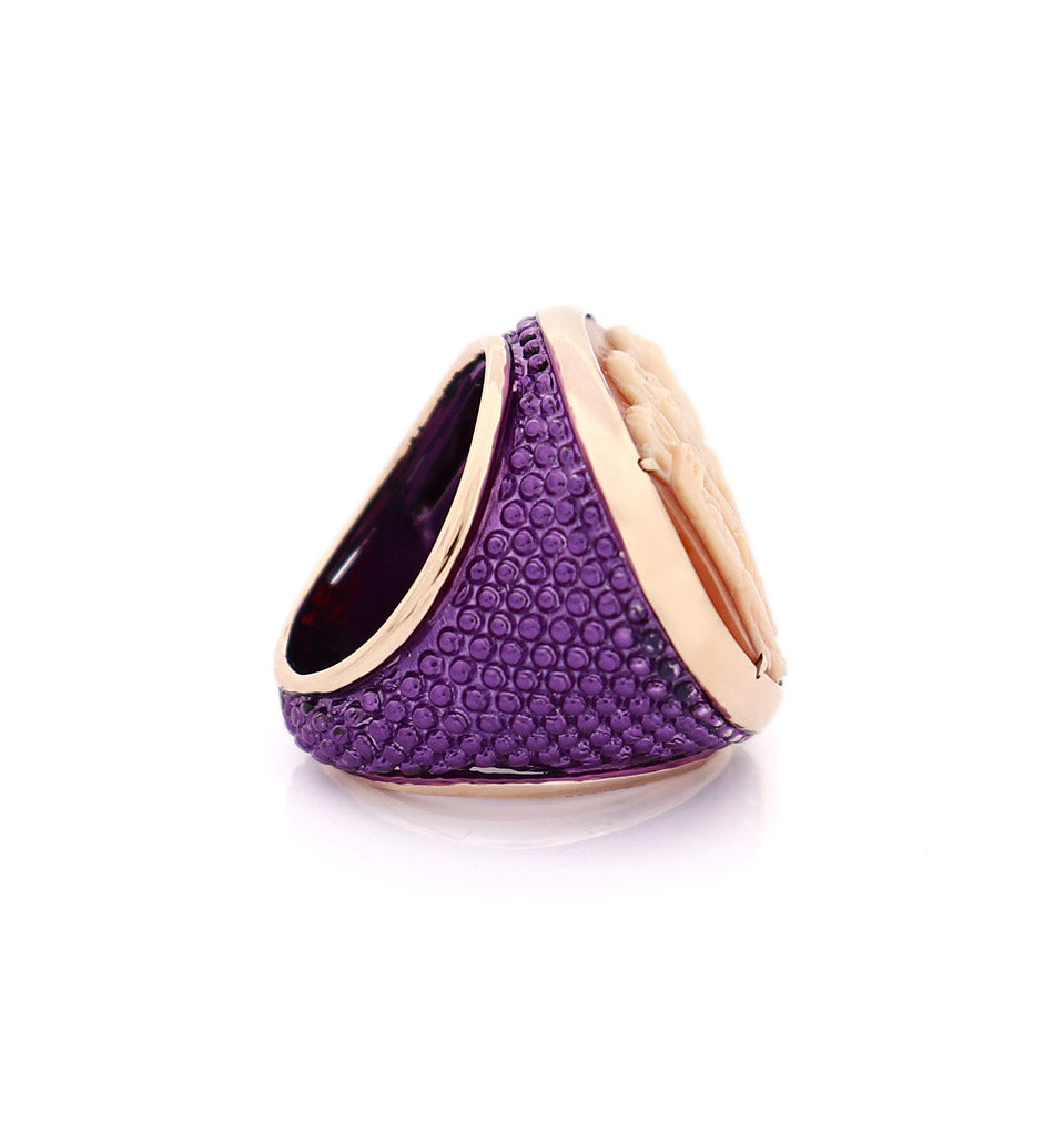 "WISE MONKEYS" - PURPLE