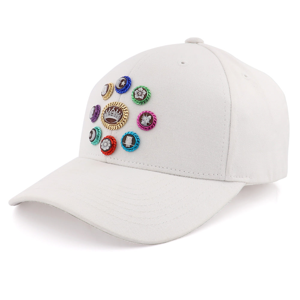 "MODERN TIARAS" - WHITE