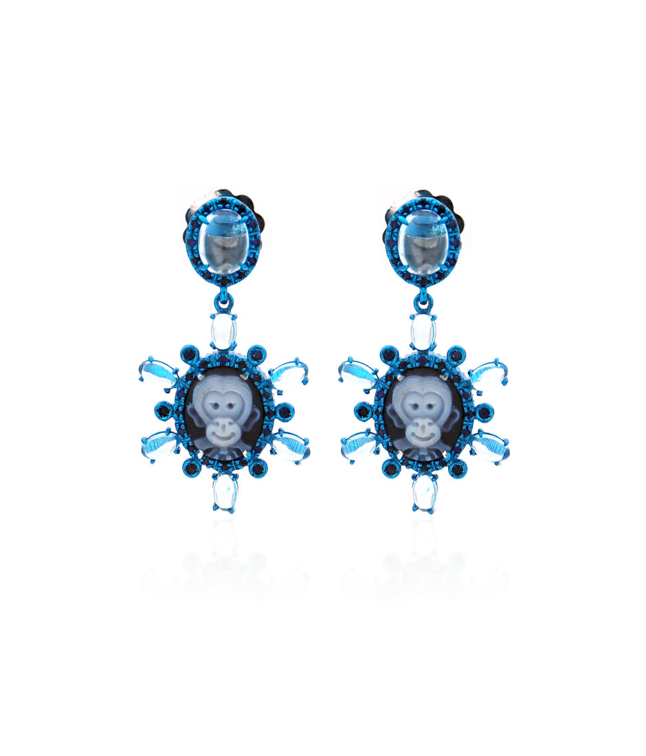 COUTURE "MINI MONKEYS" - AQUA