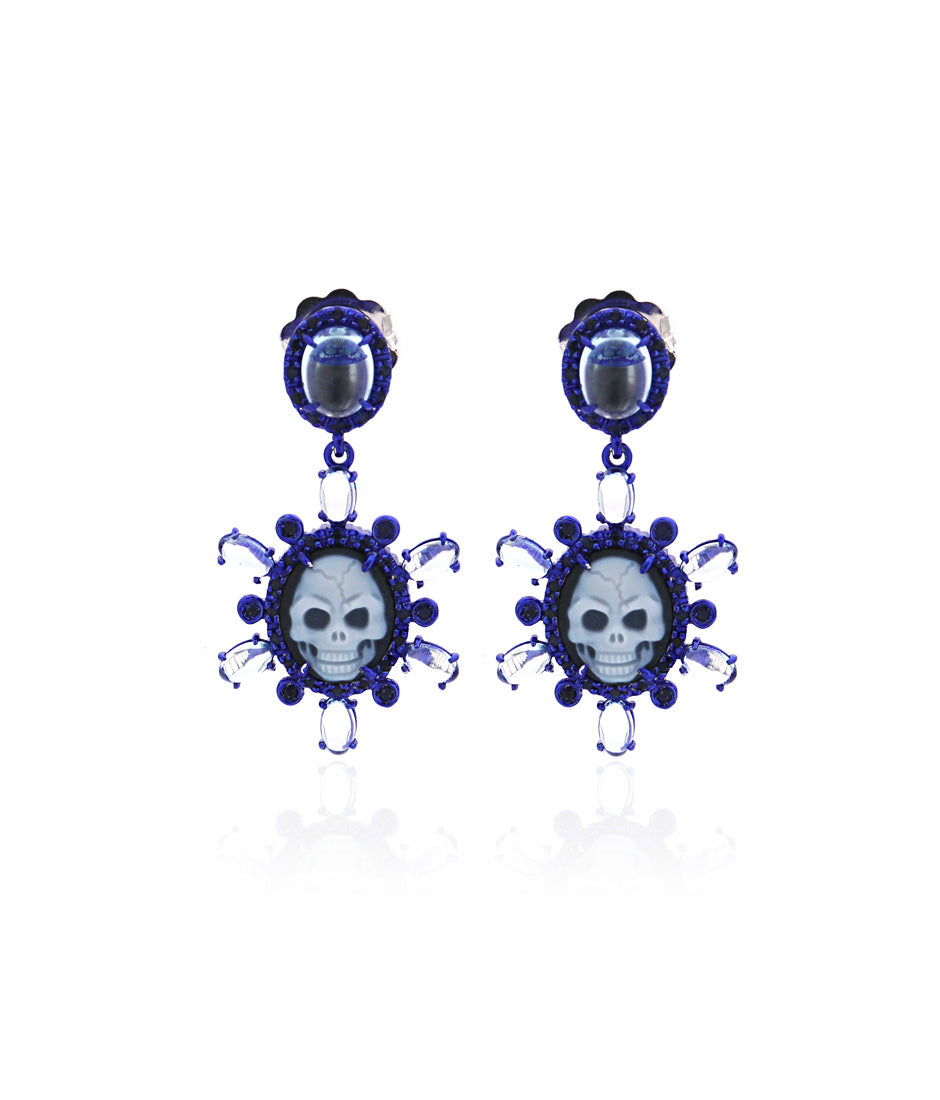 COUTURE "MINI SKULLS" - BLUE