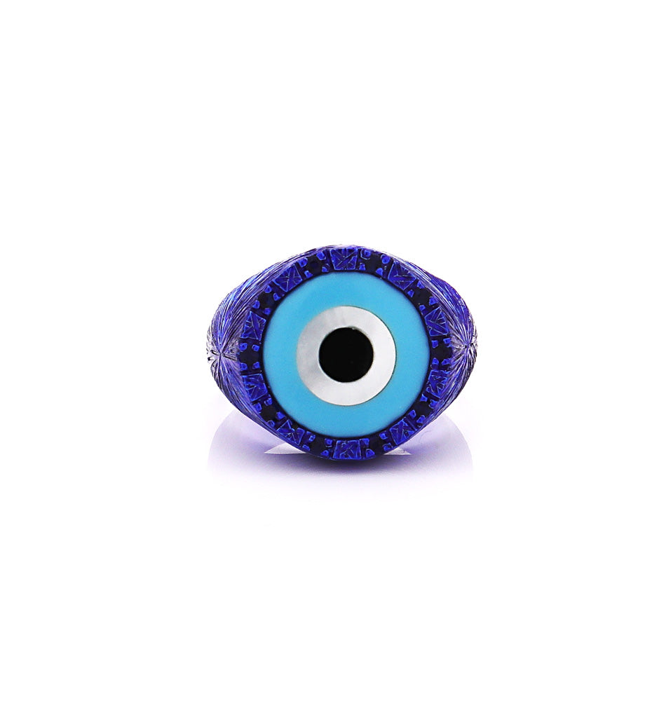 MINI "EVIL EYE" - COBALT BLUE