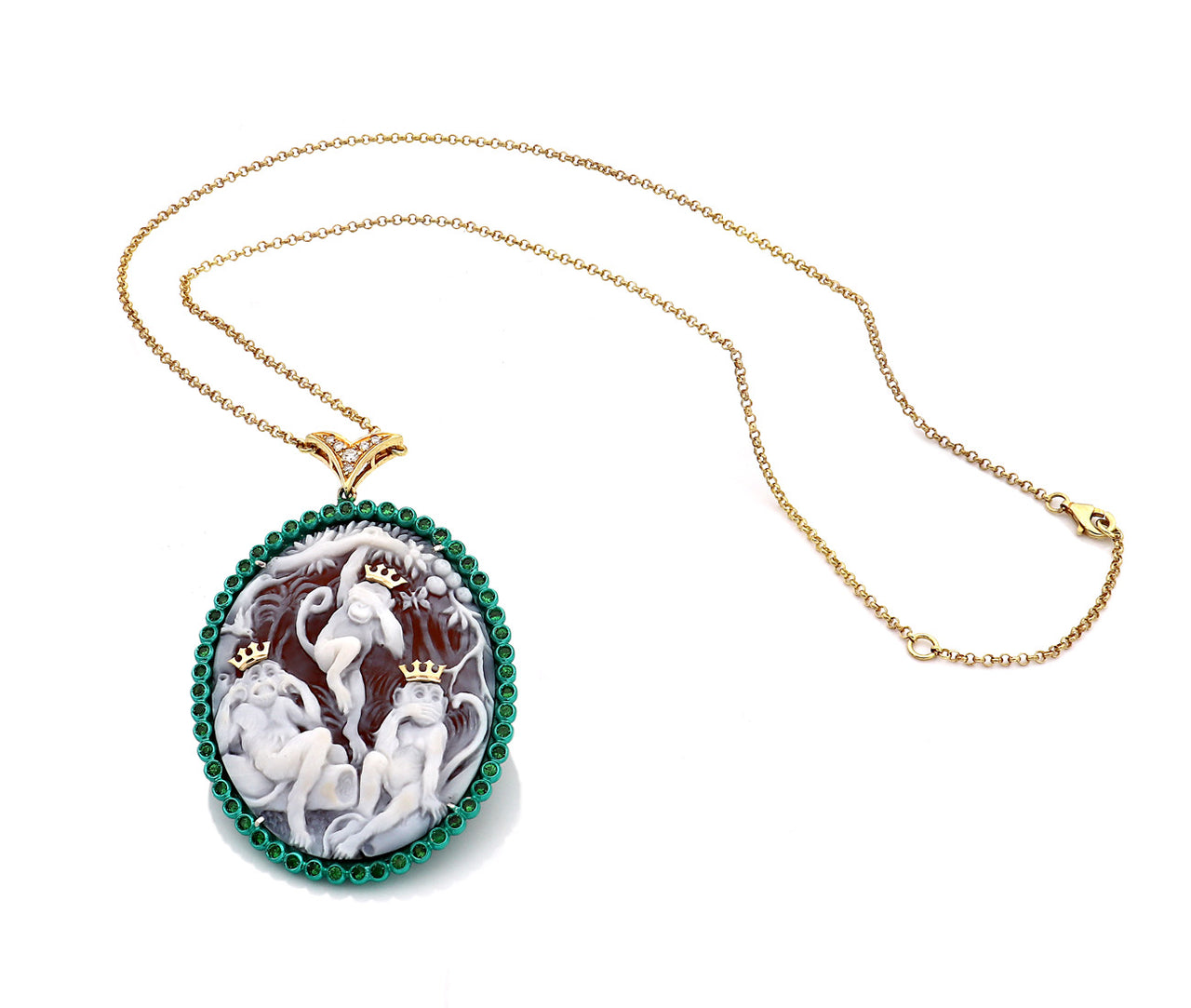 "MOMENTARILY LOST IN A ROYAL JUNGLE"