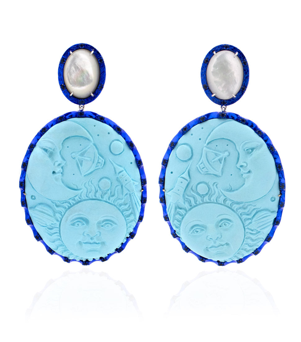 "AstroVal" - Cobalt Blue