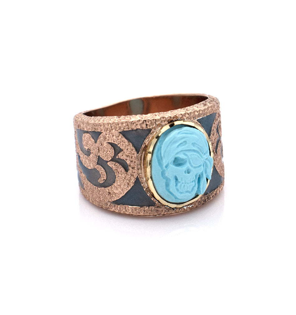 MINI "PIRATE" — hand-carved cameo ring by AMEDEO