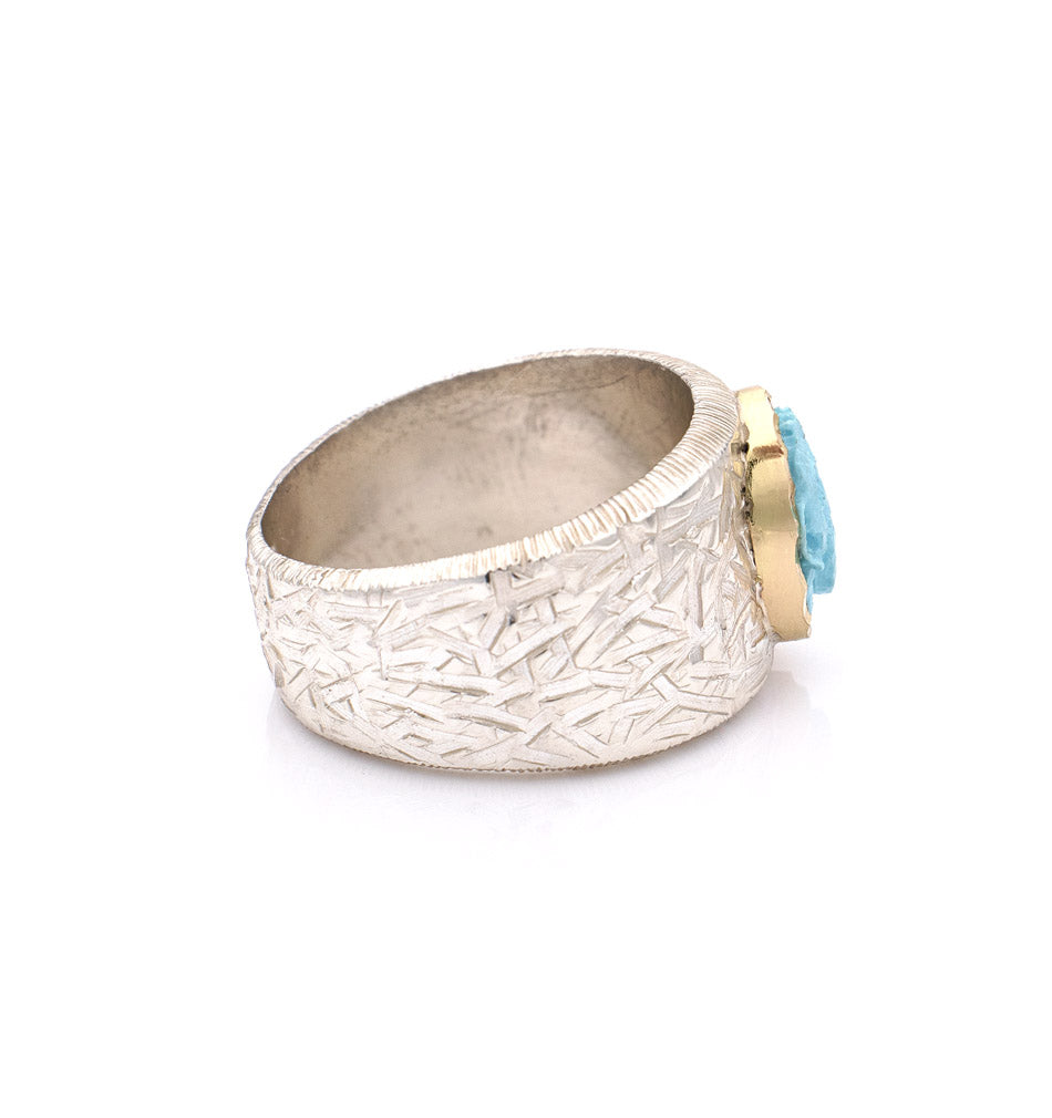 MINI "MONKEY" — hand-carved cameo ring by AMEDEO
