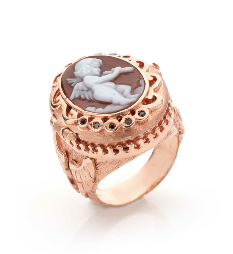 "PUTTINO" POISON RING