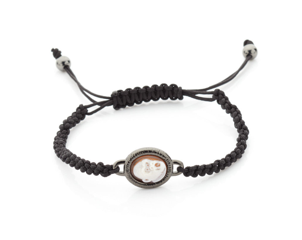 "Gorilla" — hand-carved cameo bracelet by AMEDEO